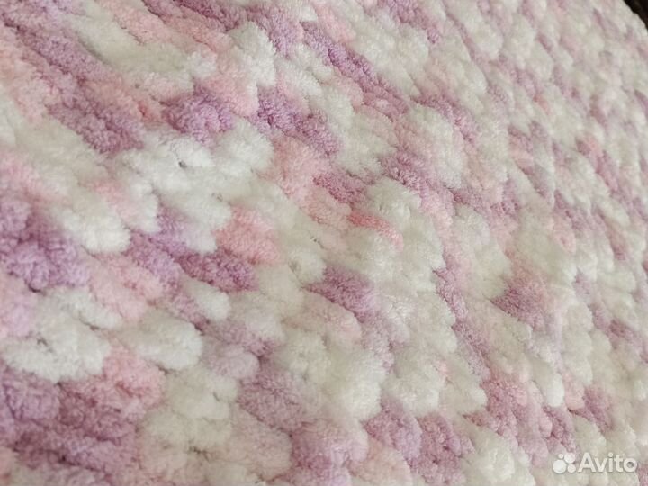 Плед детский вязаный ручная работа