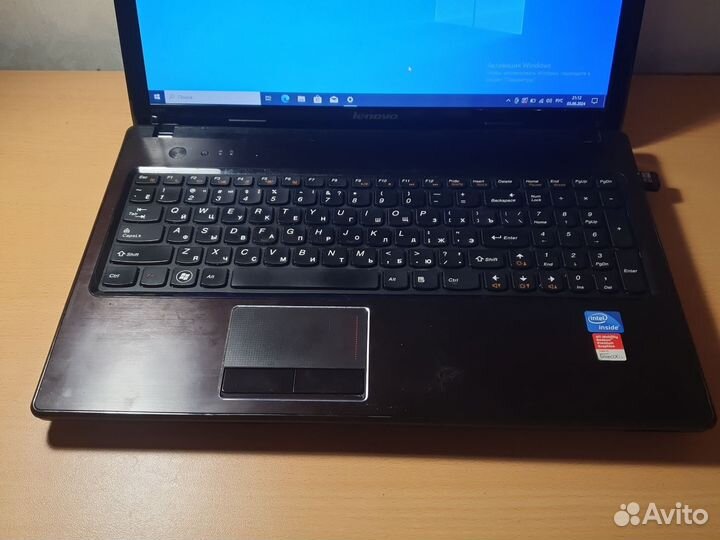 Lenovo g570 i5 2430m ssd512/6gb для работы