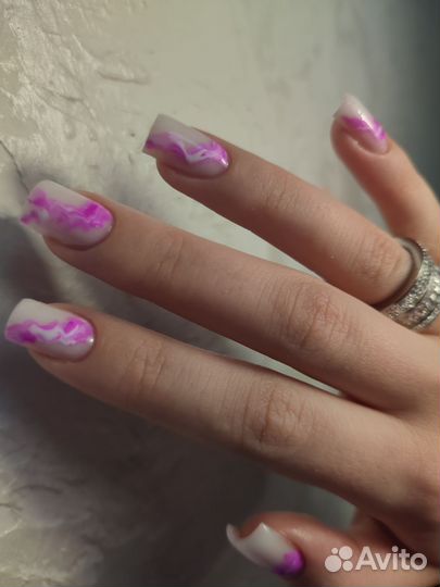 Маникюр/педикюр/укрепление