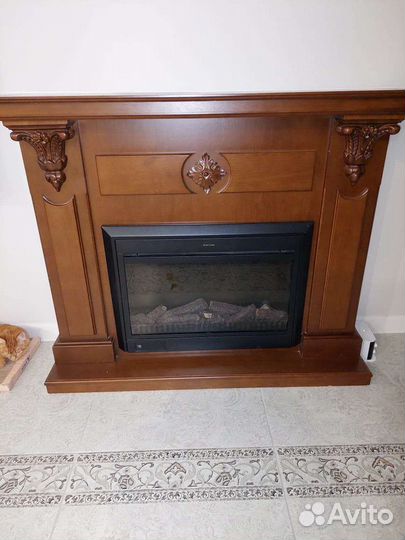 Камин электрический с порталом бу