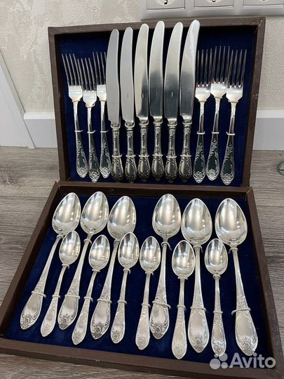 Столовые приборы мельхиор СССР