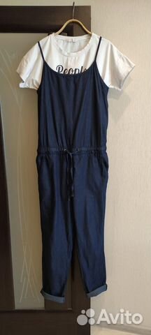 Легкий комбинезон хлопок 48 размер