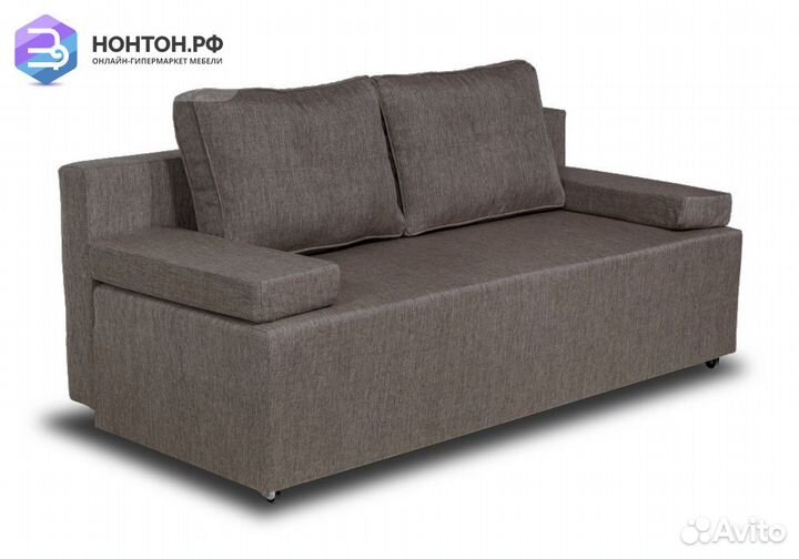 Диван еврокнижка Лиссабон светло-коричневый