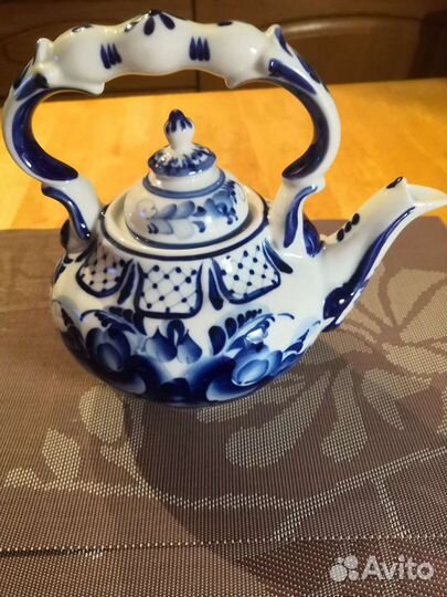 Чайник Вдохновение Гжель