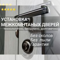 Установка межкомнатных дверей, Котельники
