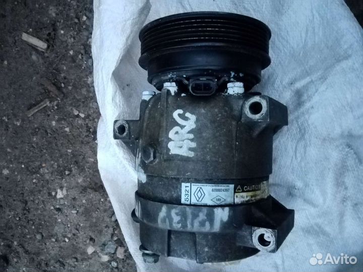 Компрессор кондиционера автомобильный на renault