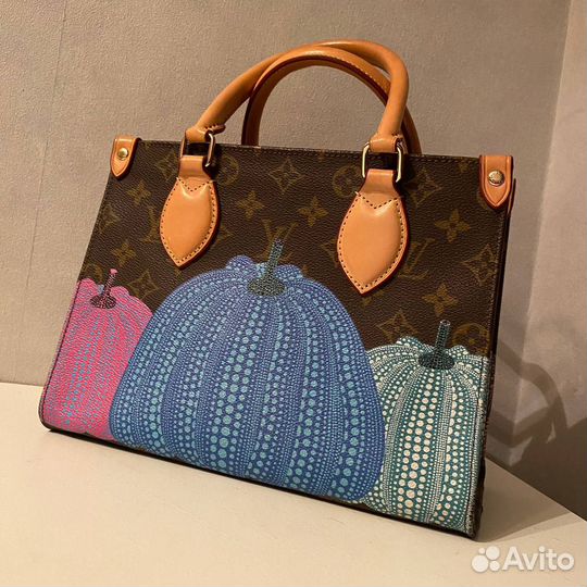 Сумка Louis Vuitton Neverfull Yayoi Kusama
