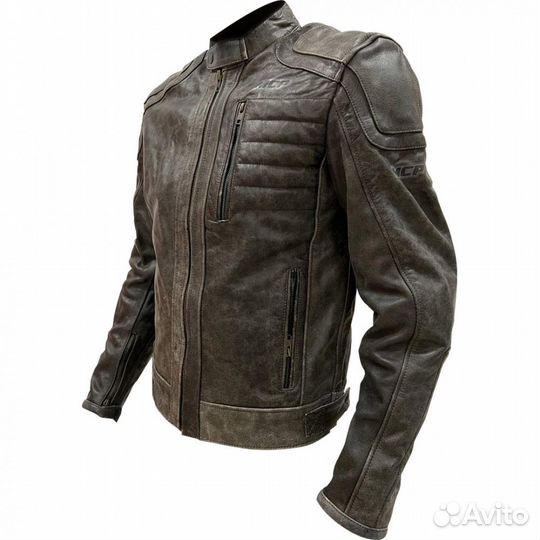 Мотокуртка мужская кожаная MCP Houston