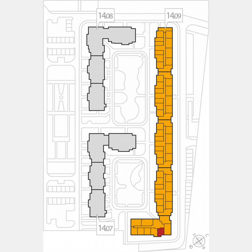 1-к. квартира, 39,2 м², 5/8 эт.