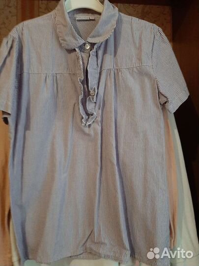 Блузка рубашка для девочки 152 158