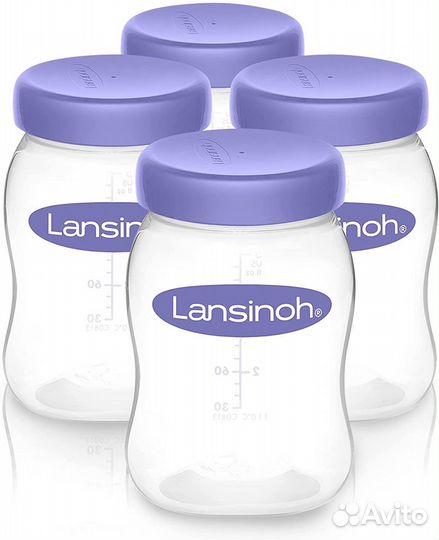 4 Бутылочки Для Хранения Грудного Молока