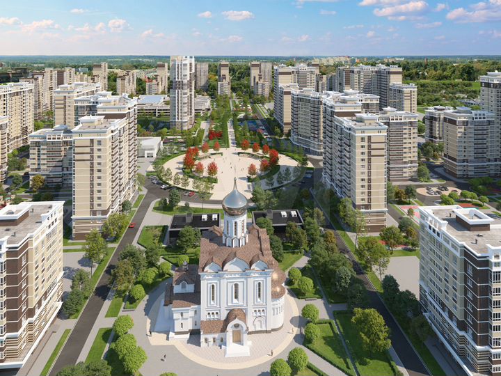 Квартира-студия, 28,8 м², 6/9 эт.