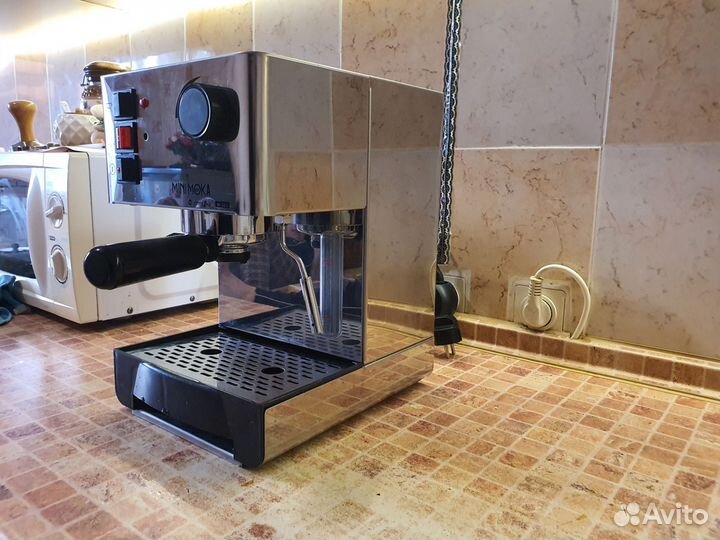Рожковая кофемашина Minimoka + кофемолка