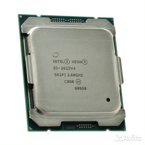Процессор Intel Xeon E5-2623V4(4C/8T,10Mb,2,6/3.2