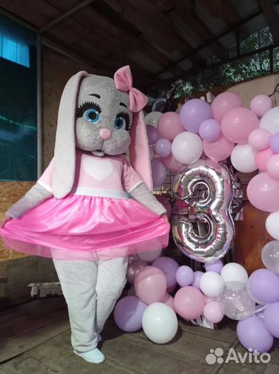 Заяц ростовой костюм - кукла