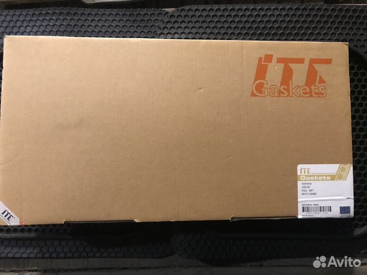 Ремкомплект двигателя 1ZZ-FE toyota ITE
