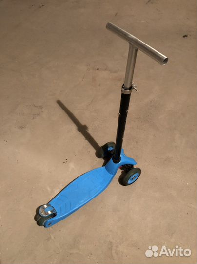 Самокат детский трехколесный бу