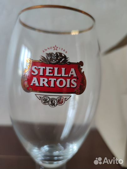 Новые пивные бокалы Stella Artois Стелла Артуа 0,5