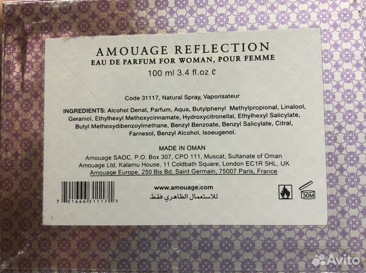 Селективная парфюмерия отливанты