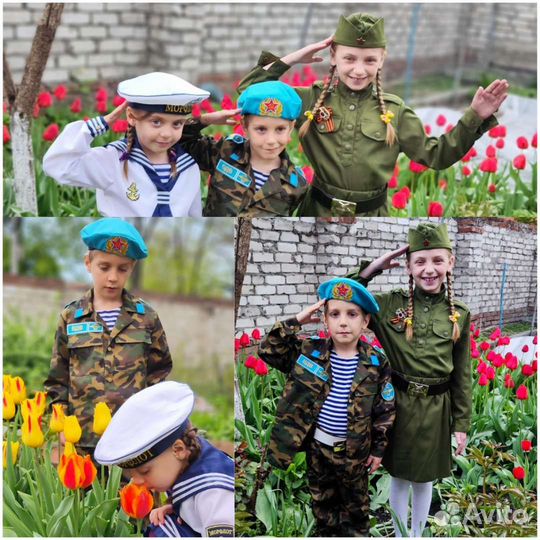 Детский костюм на 9 мая