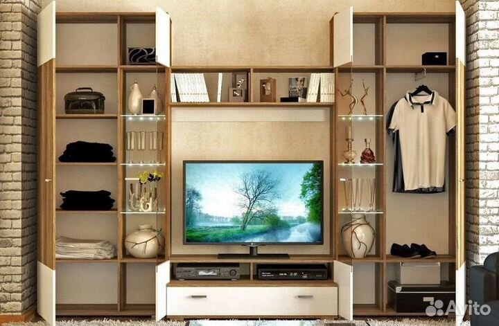 Стенка горка в гостиную