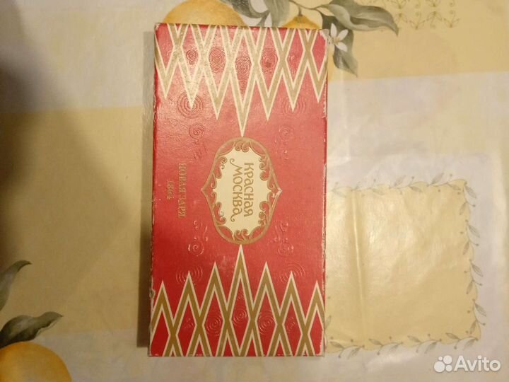 Мыло красная Москва ретро