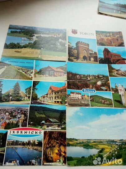 Открытки 70х г. Польши, чсср, гдр