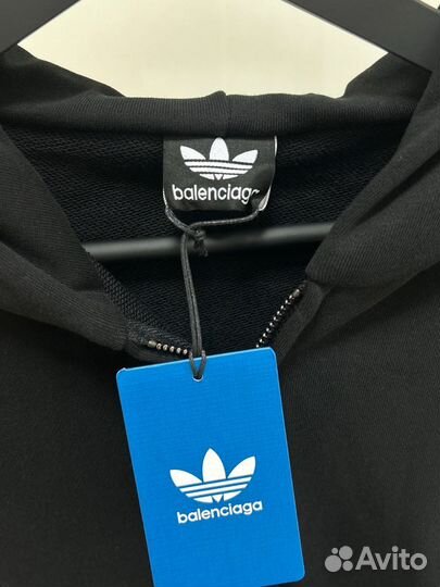 Зип худи adidas balenciaga