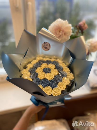 Шоколадные розы