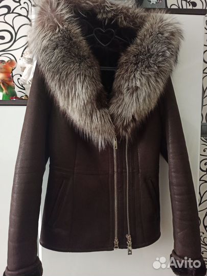 Дубленка короткая