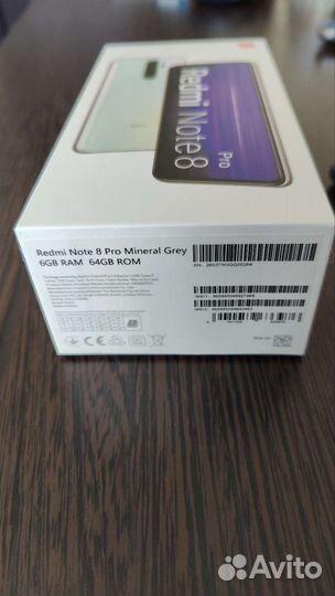 Xiaomi redmi note 8 pro 6 64gb
