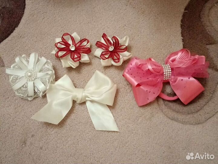 Бантики, резинки для волос