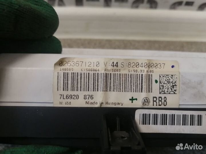 Панель приборов для VW Touareg