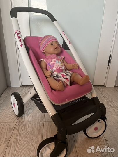 Коляска и кукла baby born