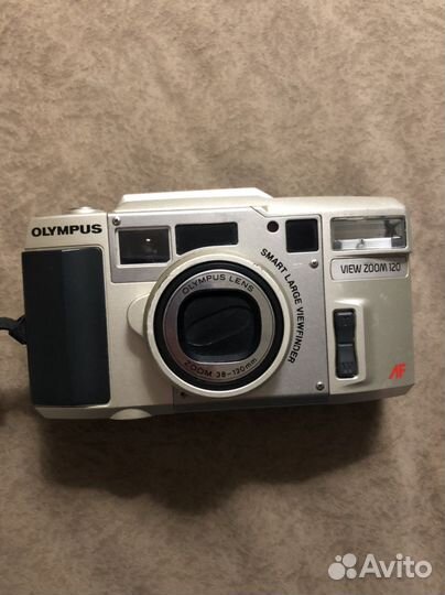 Плёночный фотоаппарат olympus zoom view 120