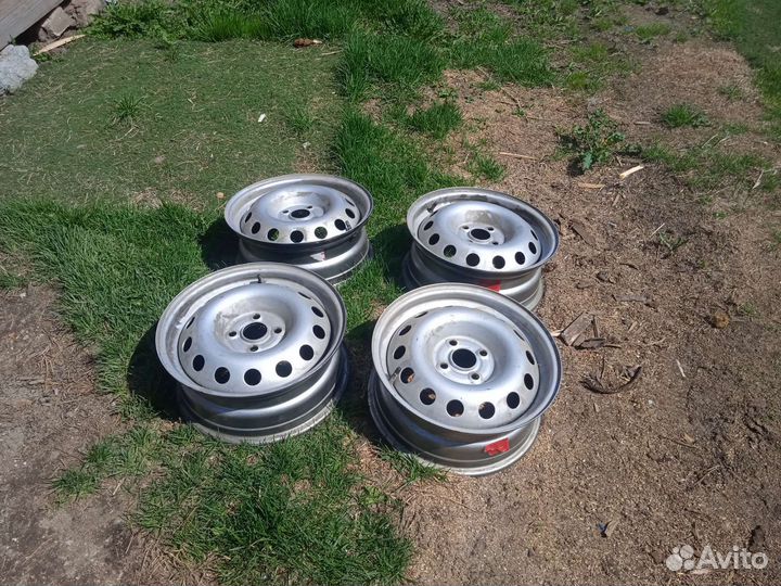 Штампованные диски r15 4x100