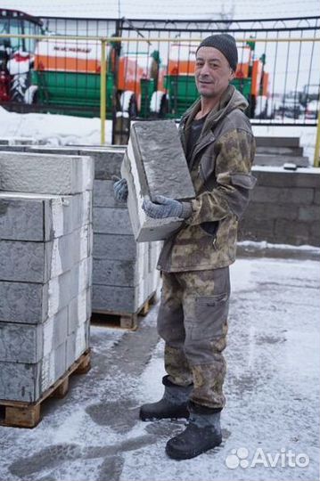 Утепленный блок с облицовкой