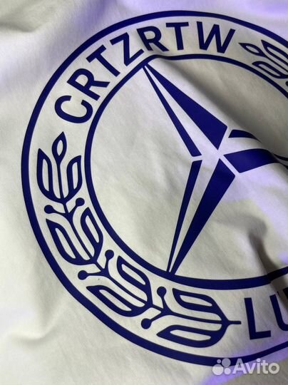 Футболка белая Corteiz