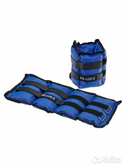 Утяжелители для ног рук 2 шт. по 3 кг грузы спорти