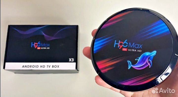 Тв-приставка H96 max X 3 4/32 Gb Amlogic S905X3