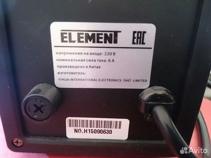 Element 858D, Станция термовоздушная (фен паяльный