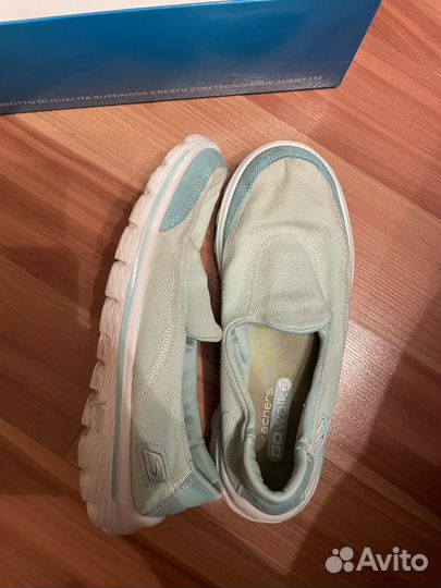 Слипоны skechers женские