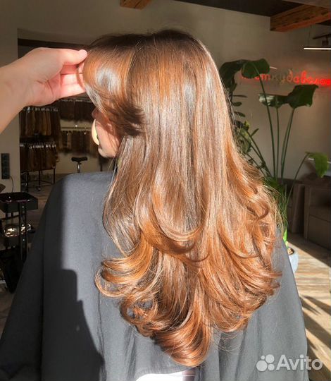 Модель на коррекцию наращивания волос