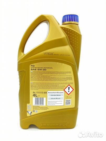 Ravenol 5w30 FO (4л) 4014835722699