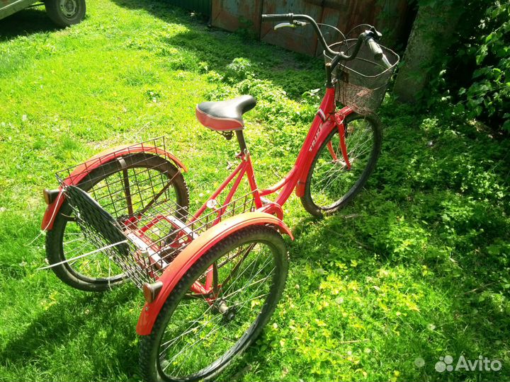 Взрослый трёхколёсный велосипед