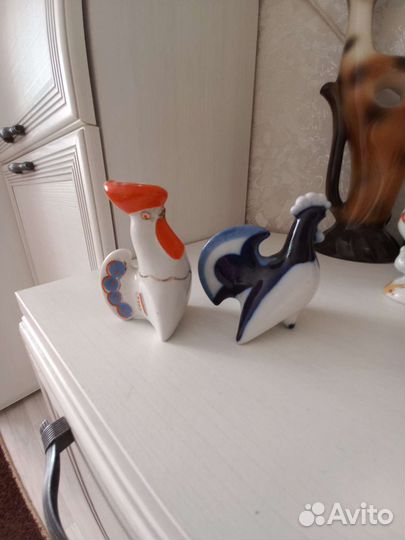 Петушок СССР фарфор