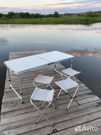 Стол складной для пикника 4 стула