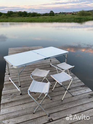 Стол складной для пикника 4 стула
