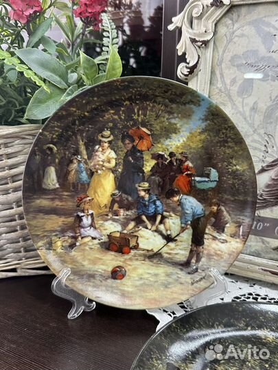 Сюжетные. коллекционные тарелки. Англия