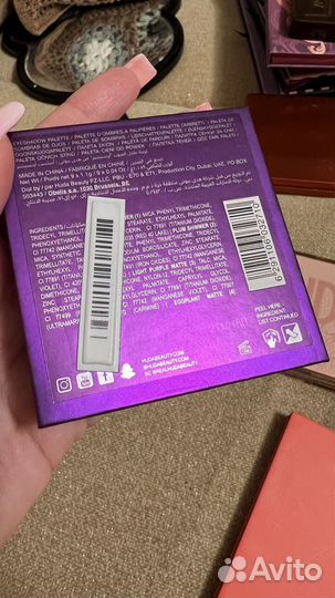 Палетки теней Natasha Denona, Huda, Juvias